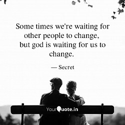 God is waiting for you..